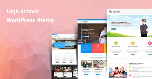 Tema WordPress per le scuole superiori