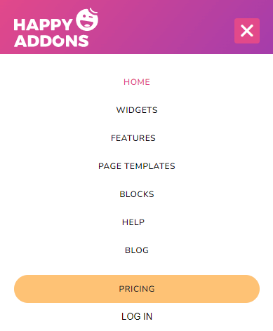 8 migliori pratiche per la navigazione del sito Web in WordPress 1 Mobile Mneu
