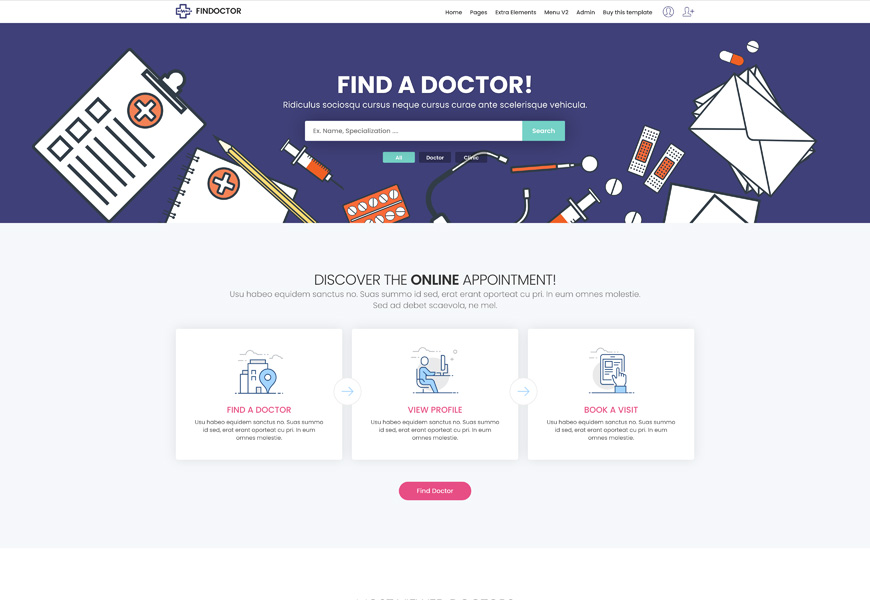 Findoctor-ドクターディレクトリWordPressテーマ