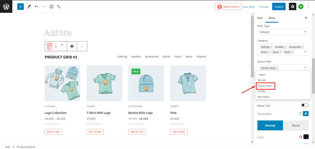 WooCommerce 제품 분류: 상세 가이드 15 WooCommerce Product Sorting by Popularity