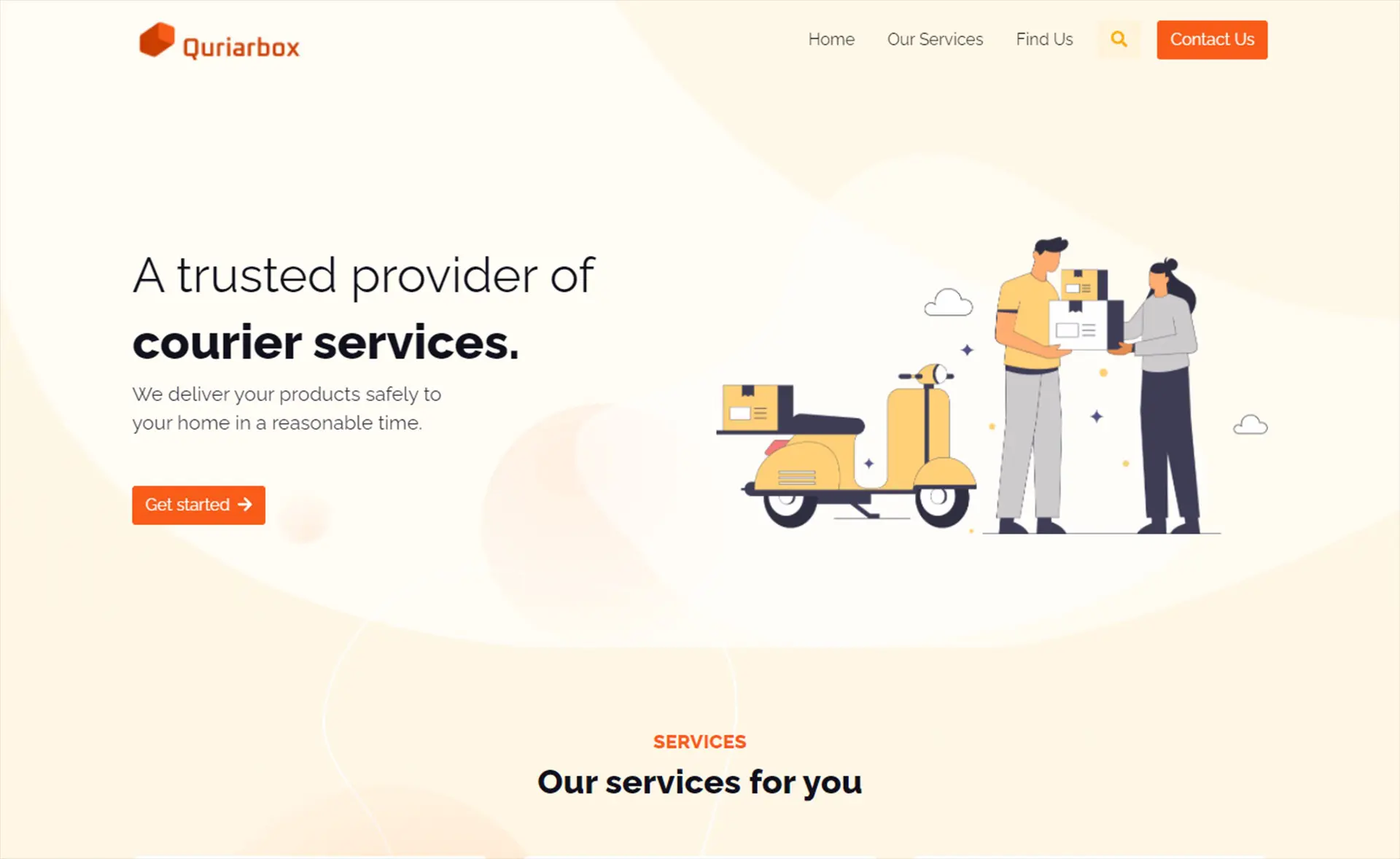 Quriarbox Darmowy szablon wideo Bootstrap