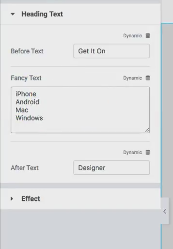 Configuración de encabezado elegante para Elementor