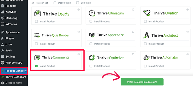 Thrive Yorumlarını Yükle Install Thrive Comments