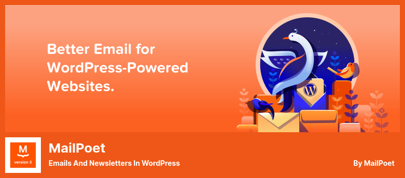 Complemento MailPoet - Correos electrónicos y boletines en WordPress