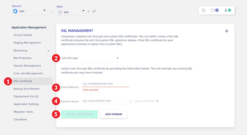 ใบรับรอง SSL