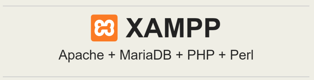 La homepage di XAMPP