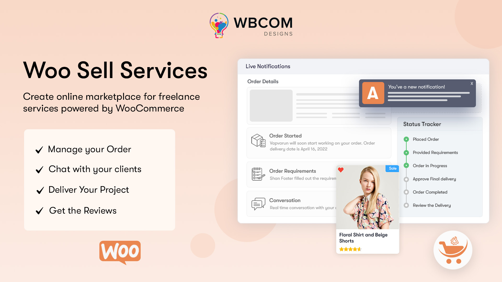 WooCommerce 판매 서비스