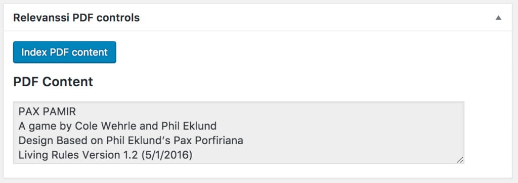 Indexeur PDF