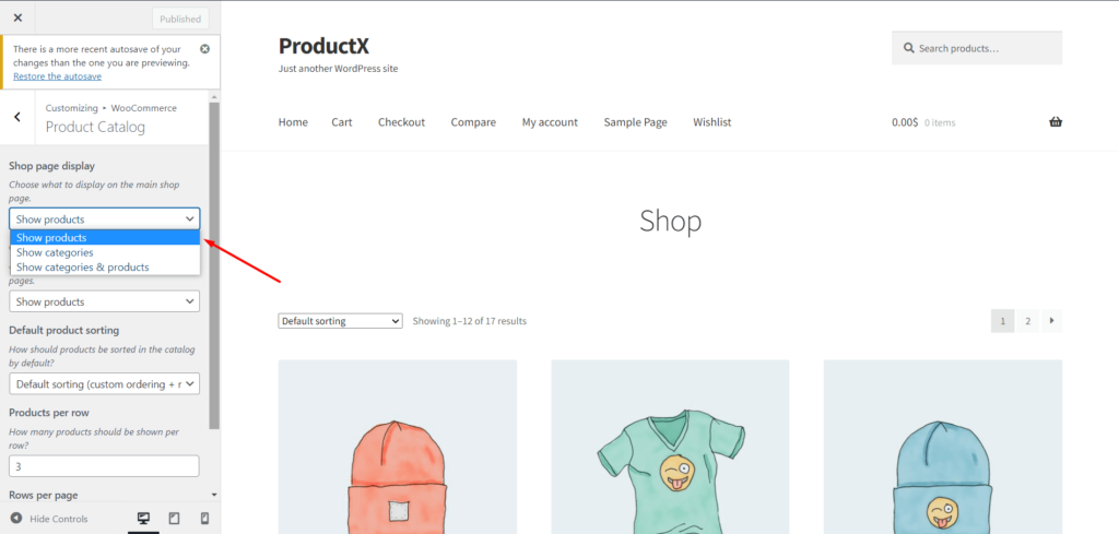 WooCommerce: Tampilkan Kategori di Halaman Toko! 3 Show Products on Shop Page