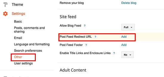 Rediriger le flux RSS du blogueur