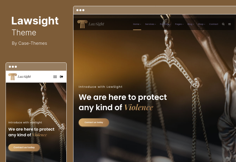 Thème Lawsight - Thème WordPress pour avocat