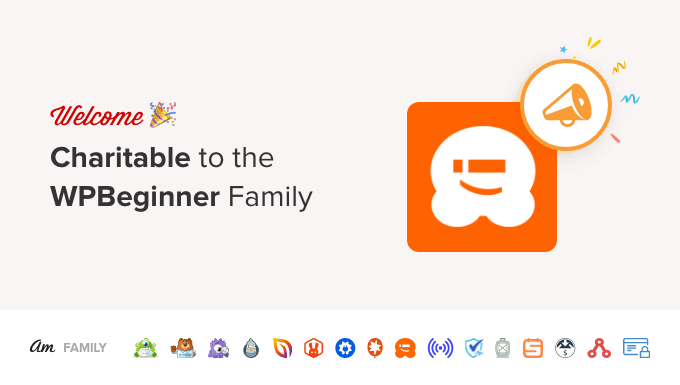 歡迎 WP Charitable 加入 WPBeginner 大家庭 Welcome WP Charitable to the WPBeginner Family