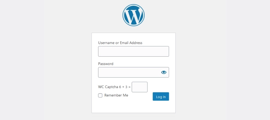 Captcha WC