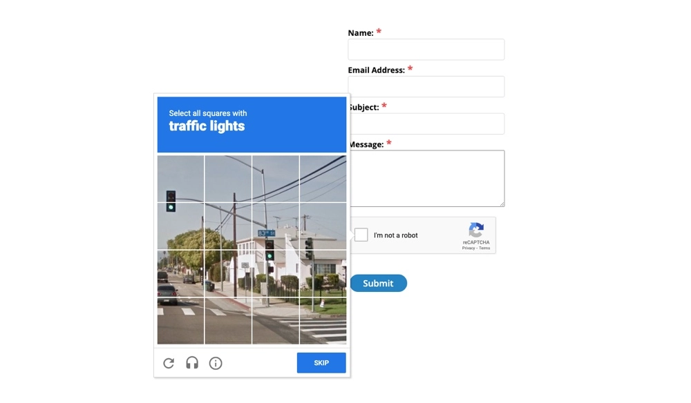 reCaptcha oleh BestWebSoft