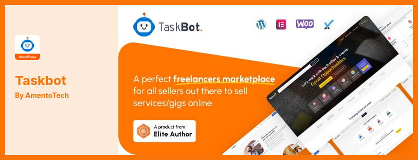 Taskbotプラグイン-フリーランサーマーケットプレイスのWordPressプラグイン
