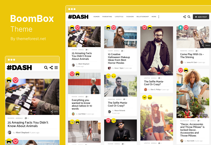 Tema BoomBox - Tema de WordPress para revista viral