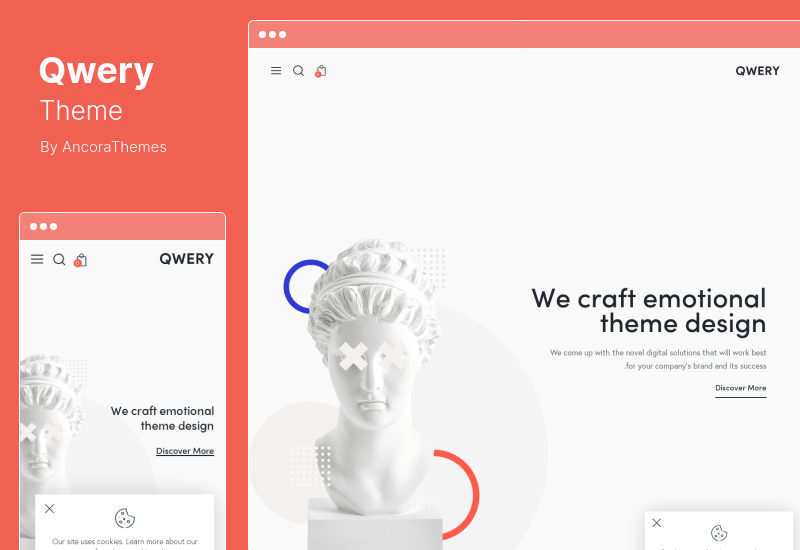 Qwery Theme - Tema multipropósito de WordPress para negocios y RTL