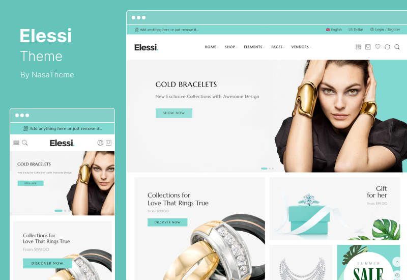 Tema Elessi - WooCommerce AJAX y RTL compatible con el tema de WordPress