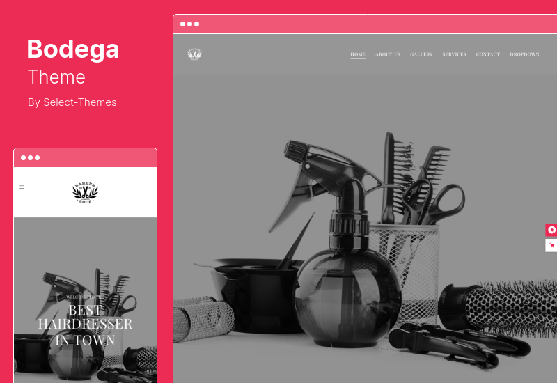 Bodega 主題 - 小型企業 WordPress 主題