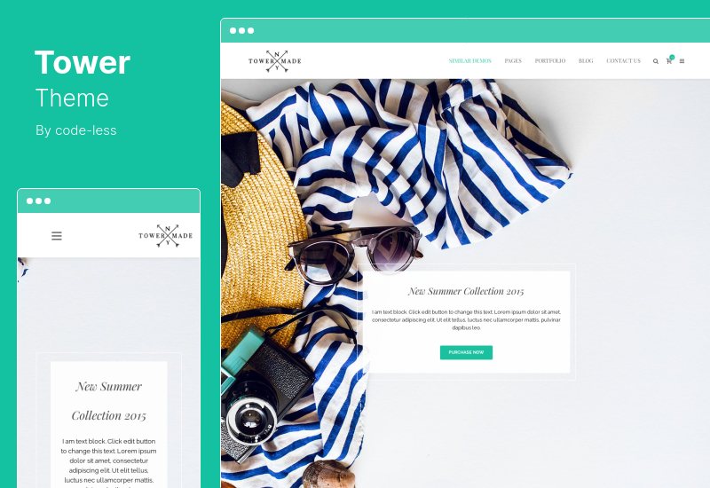 Tower Theme - 商務 WordPress 主題