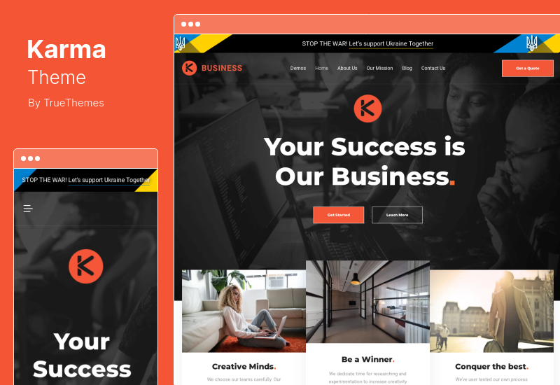Karma 主題 - Business Elementor WordPress 主題