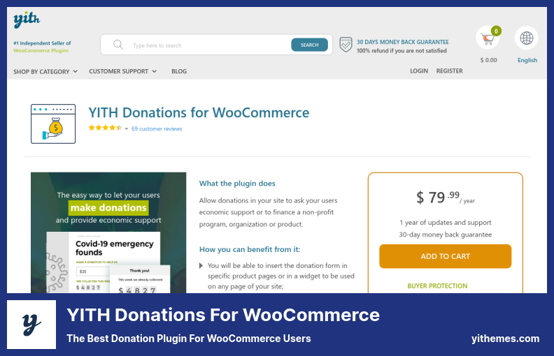 YITH Donations for WooCommerce Plugin - O Melhor Plugin de Doação para Usuários WooCommerce