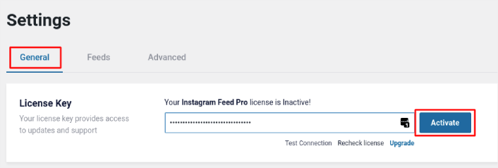 Instagram Feed Pro 许可证密钥
