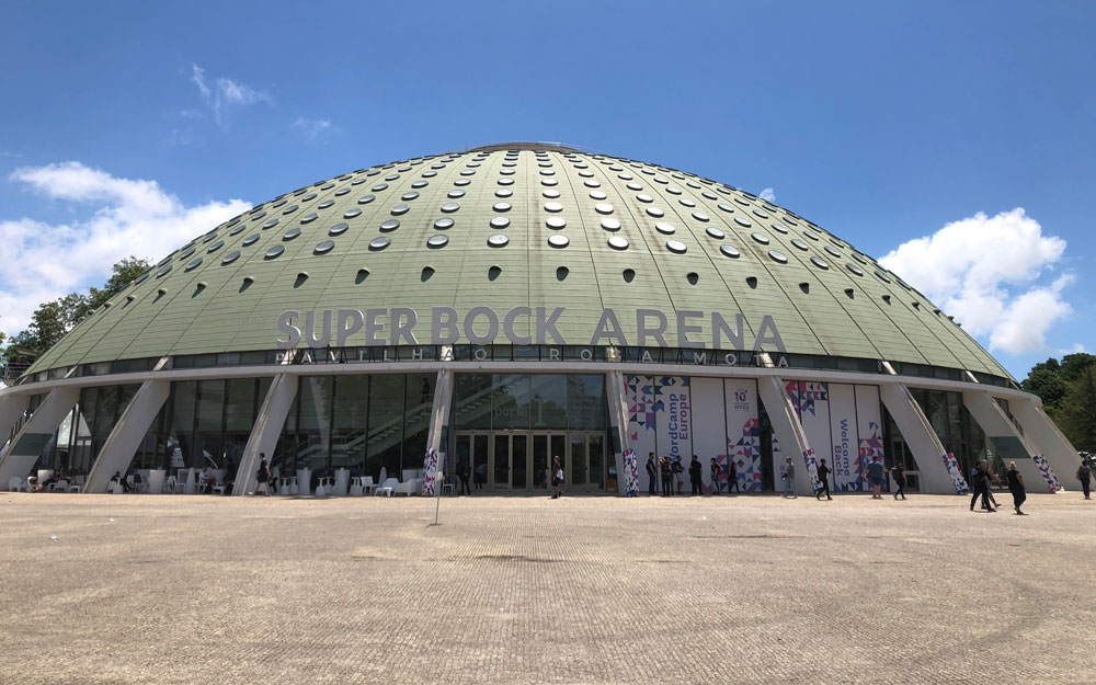wordcamp Europe 2022 場地超級博克競技場波爾圖