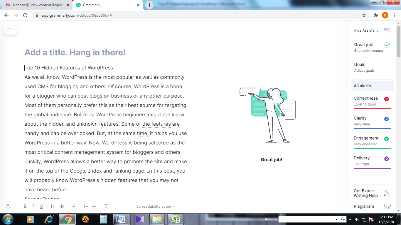 Titre WordPress