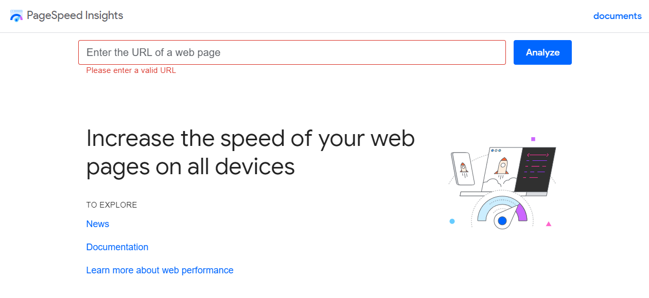 Instrumentul PageSpeed Insights