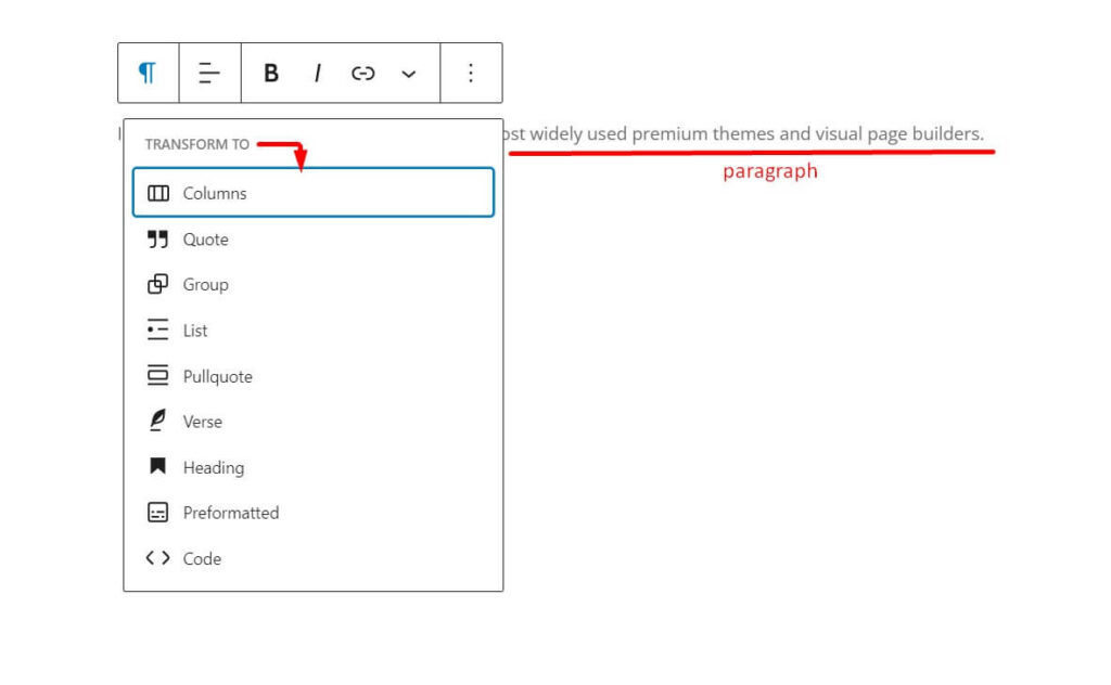 DiviBuilder2でグーテンベルクブロックを使用する簡単な手順 transferrable blocks