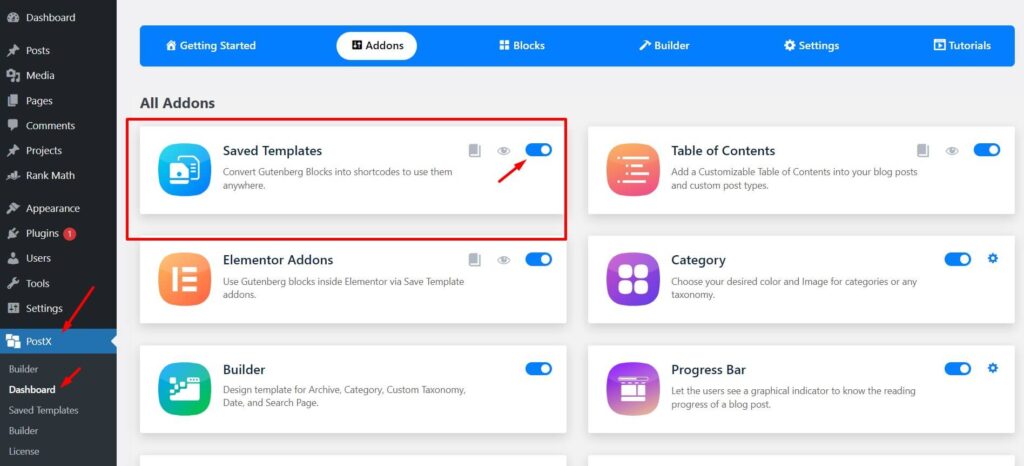 DiviBuilder6でグーテンベルクブロックを使用する簡単な手順 saved template to use gutenberg block in Divi builder