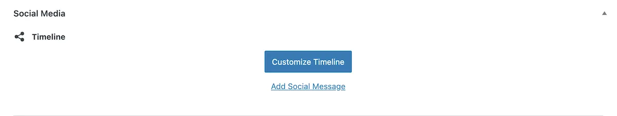 SocialAutomationsでメッセージをカスタマイズするためのボタン