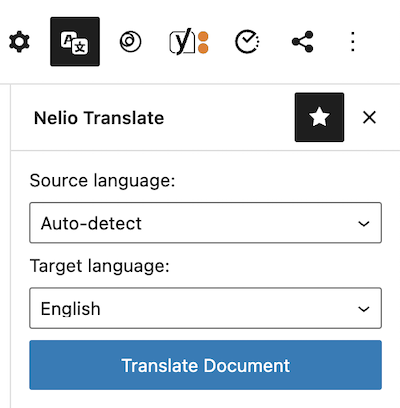 NelioTranslateのプラグイン