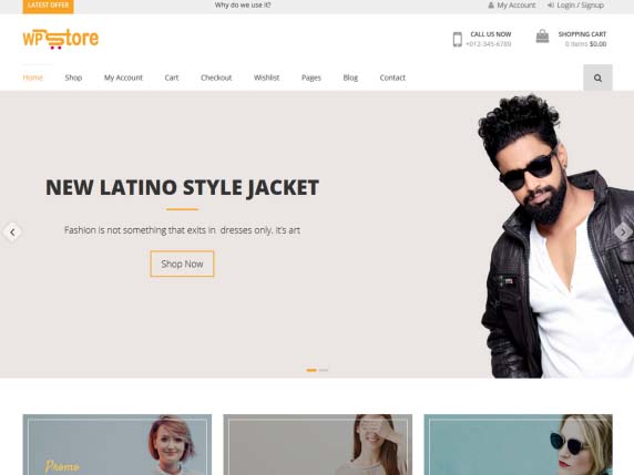 WP Store – 最佳免费 WooCommerce 商店 WordPress 主题