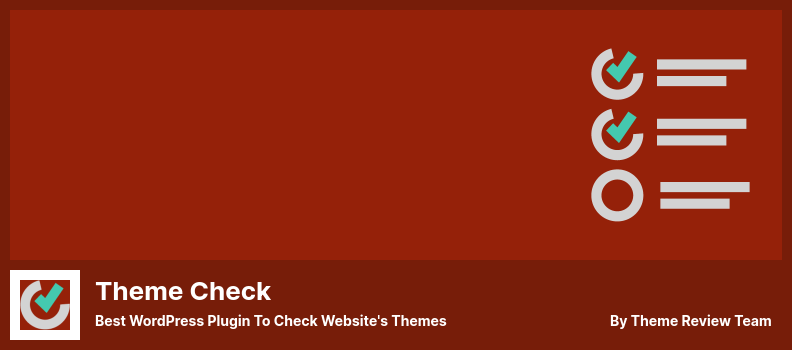 Theme Check Plugin — лучший плагин WordPress для проверки тем сайта