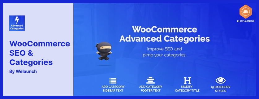 WooCommerce SEO 和类别插件 - 为 WordPress 添加类别相关文本