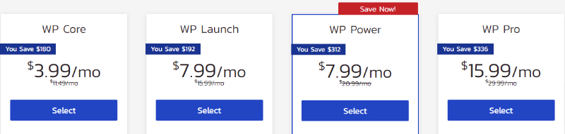 prix inmotion pour wordpress