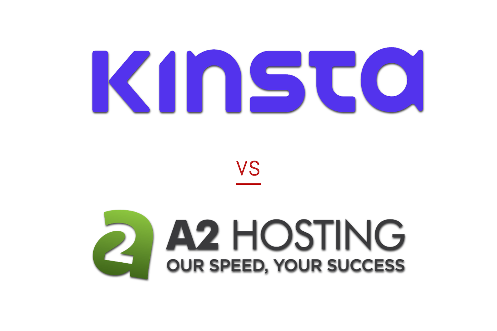 Kinsta vs A2 Hosting kinsta vs a2 hosting
