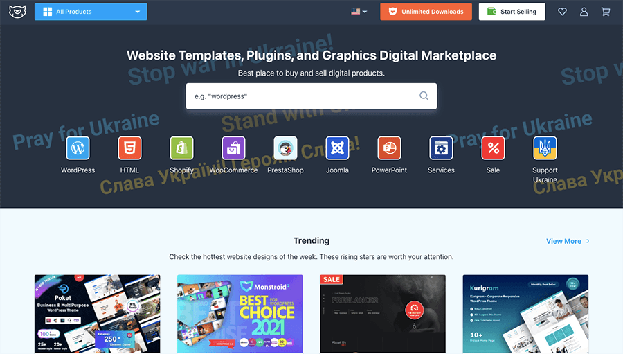 WordPress 테마 및 플러그인 판매