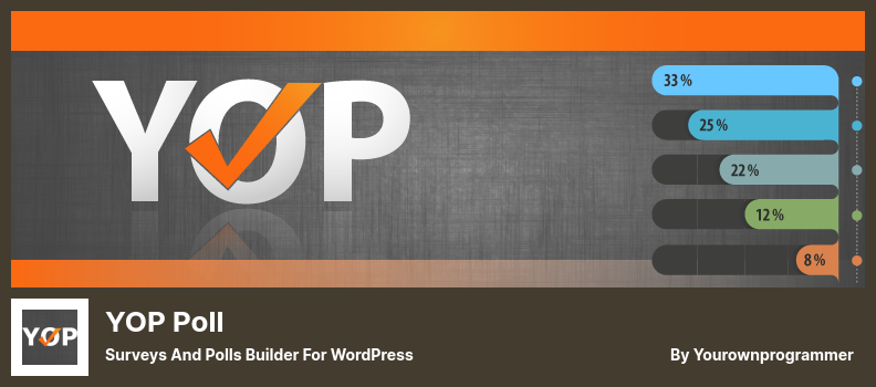 YOP投票プラグイン-WordPressの調査および投票ビルダー