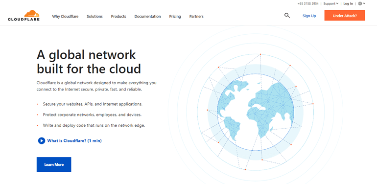 Servizi CDN gratuiti di Cloudflare