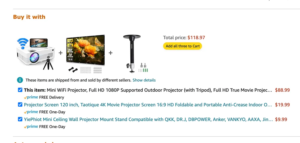 Amazon często kupowany razem