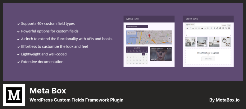 Meta Box Plugin - WordPress 自定義字段框架插件