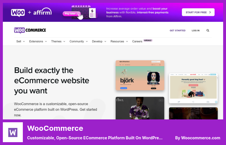 WooCommerce 插件 - 基於 WordPress 插件的可定制的開源電子商務平台