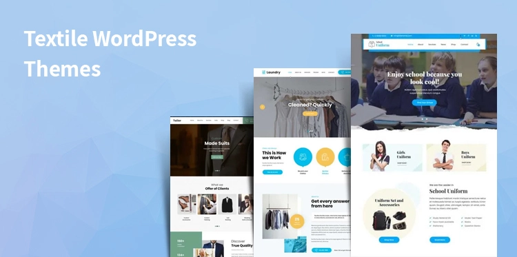 Temi WordPress tessili