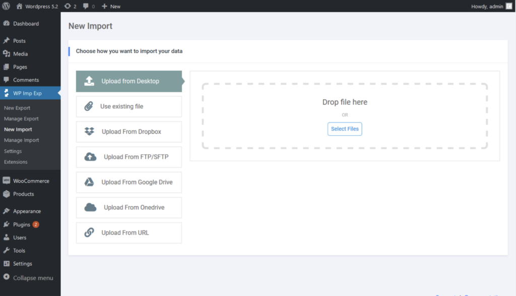 wp-import-export-lite-wordpress-eklenti-arayüz wp-import-export-lite-wordpress-plugin-interface.jpg