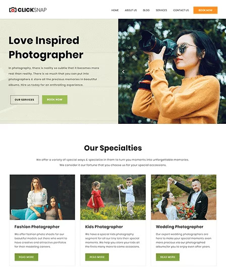 Colorway - Ücretsiz Portföy WordPress Teması