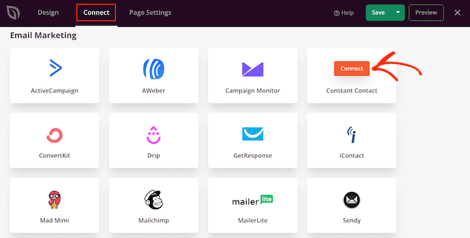 SeedProdをEメールマーケティングサービスに接続する Connecting SeedProd to your email marketing service