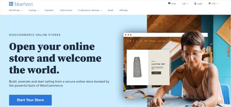 แผน woocommerce bluehost - IsItWP - ตัวตรวจจับธีม WordPress ฟรี bluehost woocommerce plans